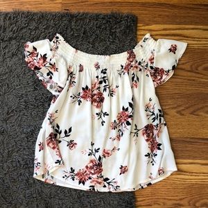 Off the shoulder top